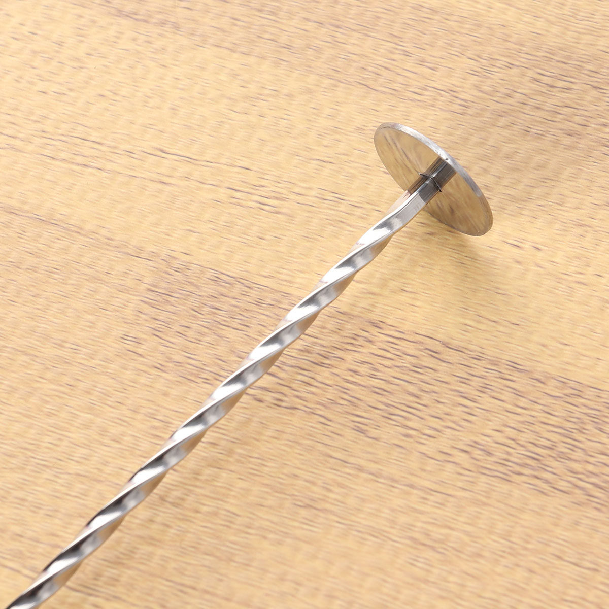 Bar Spoon Twisted - ช้อนบาร์สเตนเลส 304 แบบเกลียว ด้ามยาว สำหรับผสมเครื่องดื่ม อุปกรณ์บาร์เทนเดอร์