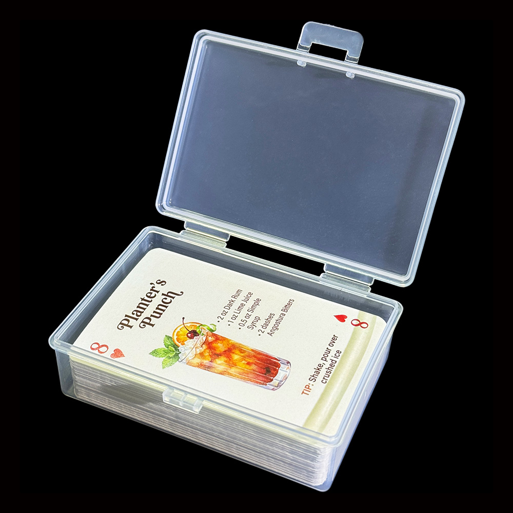 Cocktail Recipe Book - 54 ใบ ไพ่สูตรค็อกเทล คู่มือบาร์เทนเดอร์ สำหรับปาร์ตี้ ตกแต่งบาร์ที่บ้าน