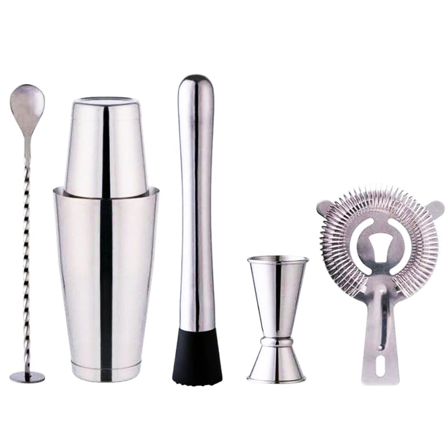 Boston Shaker Set - ชุดเชคเกอร์บอสตัน 6 ชิ้น ยี่ห้อ stllFactory ขายดี