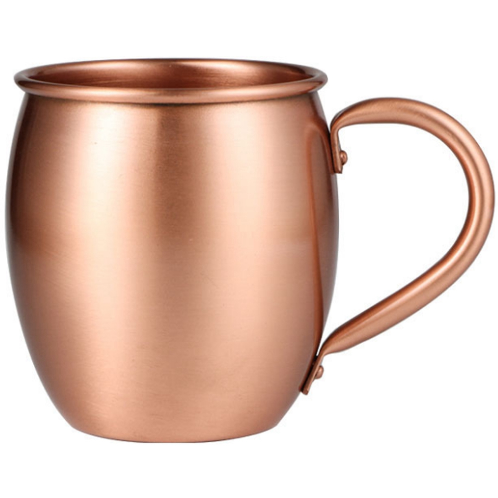 Mule Copper Mug - แก้วมัค100% ทองแดงบริสุทธิ์ขนาด530มล. ถ้วยค็อกเทลถ้วยแก้วทองแดงบริสุทธิ์ถ้วยสำหรับร้านอาหารบาร์แก้วใส่เครื่องดื่มเย็น