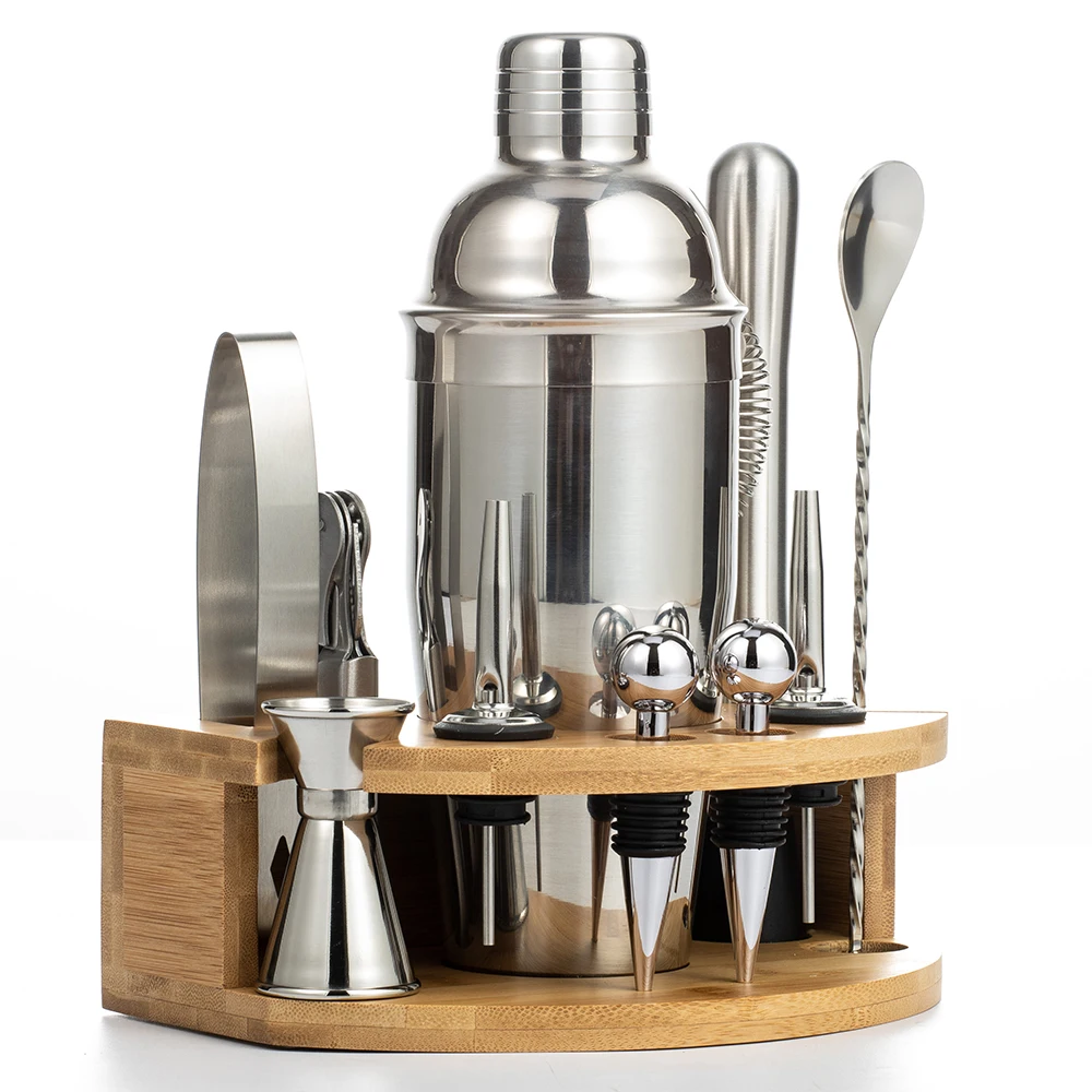 Boston Shaker Set - 1/3/6/9/11pcs ค็อกเทล Shaker ชุดสแตนเลสชุด Bartender ค็อกเทลผสมไวน์