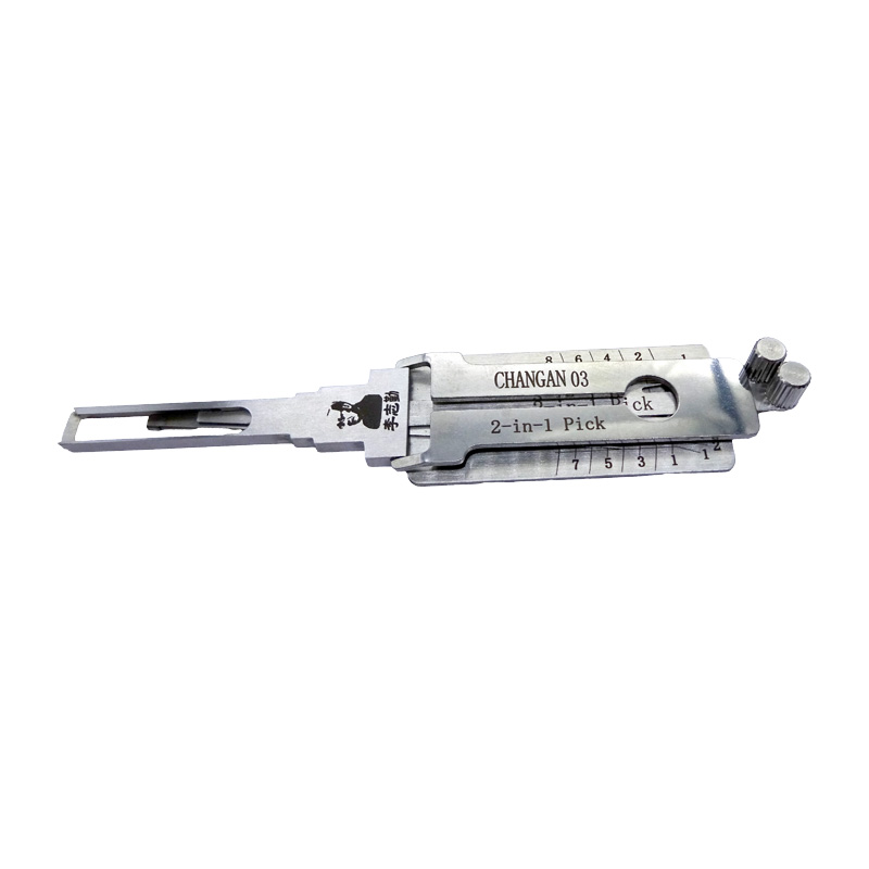 Ice Pick Pick - เครื่องถอดรหัสและเปิดล็อค 2-in-1 รุ่น Original Lishi CHANGAN03