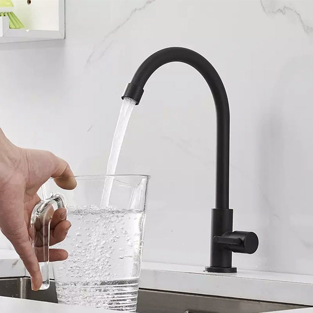 Home Bar Sink - ก๊อกน้ำพลาสติกเหล็กสำหรับครัว เครื่องกรองน้ำ ก๊อกน้ำแบบก้านโยกเดี่ยว ก๊อกน้ำเย็น อ่างล้างหน้า อ่างล้างหน้าในห้องน้ำ
