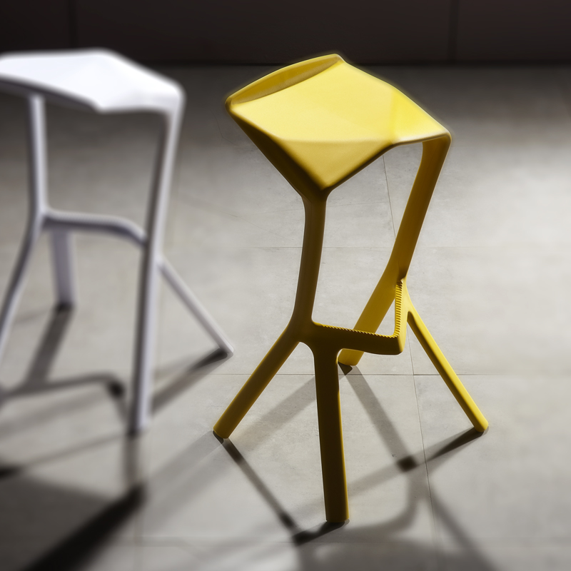 Home Bar Lounge - Minimalistic Lounge เก้าอี้บาร์ Modern Design สูง