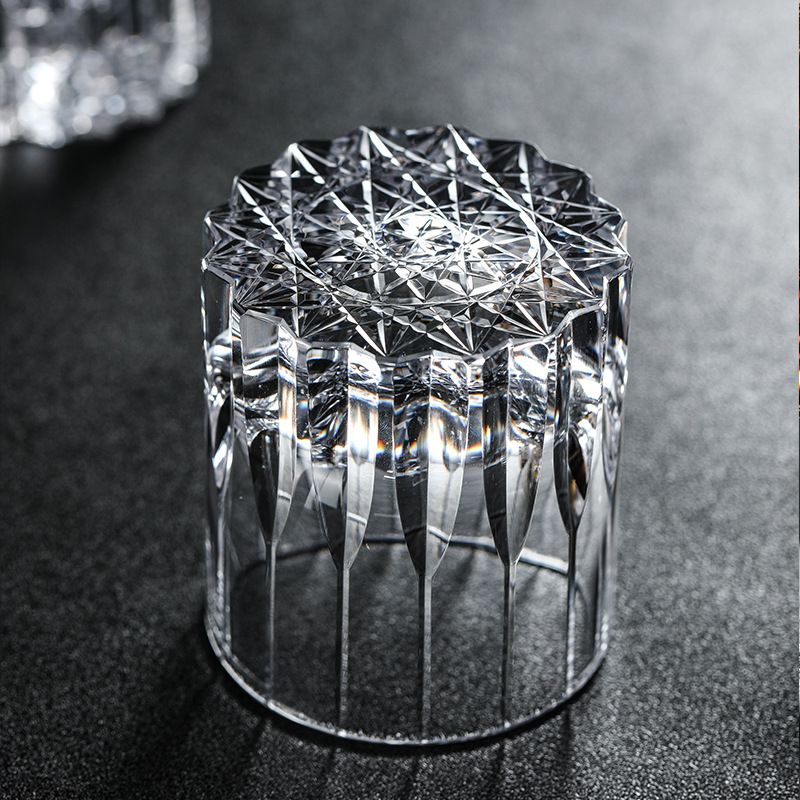 Highball Glass Set - แก้วคริสตัล Edo Kiriko ระดับไฮเอนด์ ลาย Asterism