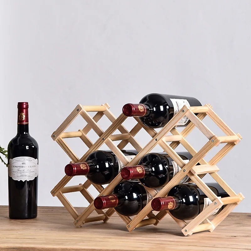 Home Bar Setup - STACKABLE ชั้นวางไวน์ 3, 5, 6, 10