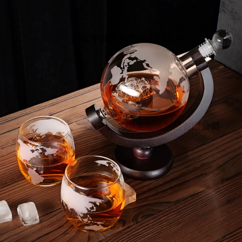 Decanter Globe Set - 1L Creative Globe Decanter ชุดตะกั่ว-ฟรี Carafe