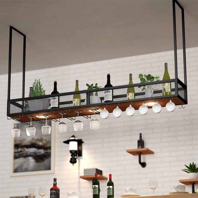 Home Bar Shelves - ชั้นวางของ ตู้บาร์ ตู้เปิด ชั้นวางไวน์ ชั้นวางแบบหรูหรา ตู้เย็น