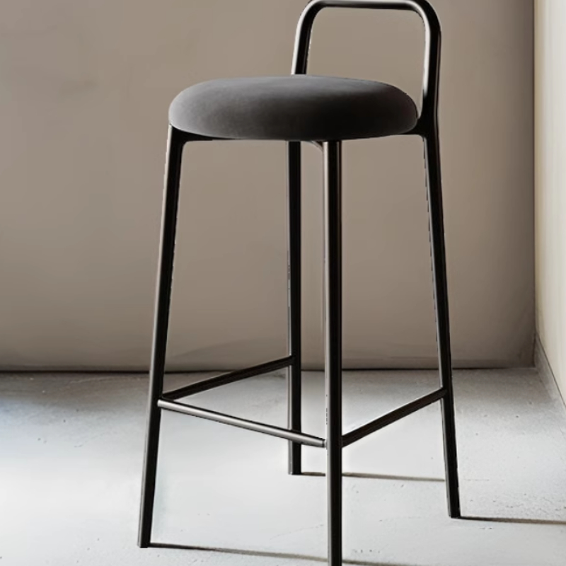 Home Bar Seating - เก้าอี้บาร์ทรงสูงสไตล์โมเดิร์นมินิมอล วางซ้อนกันได้ เหมาะสำหรับใช้ในบ้าน ห้องครัว เคาน์เตอร์ ที่นั่งสำหรับงานบันเทิง