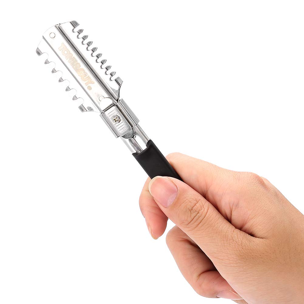 Double-Edge โกนตัดผมมีดโกนมีดใ - Home Barbershop บทวิจารณ์และราคา
