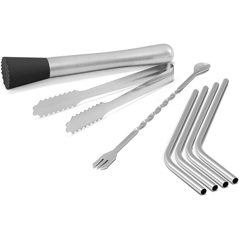 ชุดอุปกรณ์ผสมเครื่องดื่มแบบพื้ - Bar Spoon Twisted บทวิจารณ์และราคา