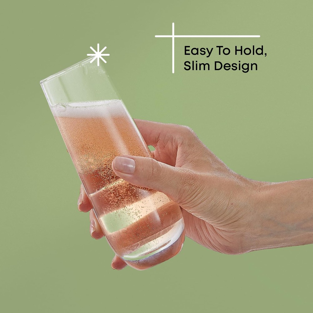 ชุดแก้วแชมเปญไม่มีก้าน 8 ใบ, แ - Highball Glass Set บทวิจารณ์และราคา
