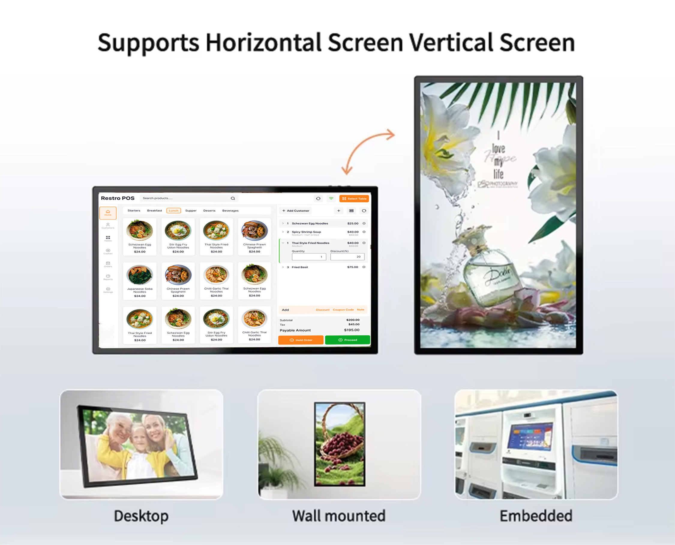 แท็บเล็ตติดผนังอัจฉริยะขนาด 15 - Home Bar Android บทวิจารณ์และราคา