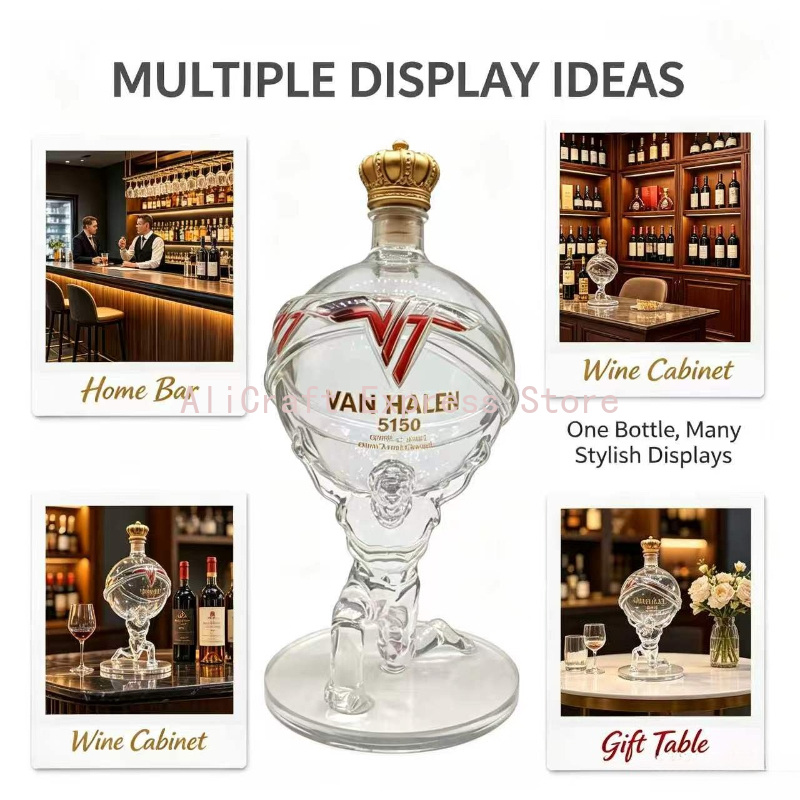 ขวดแก้วทรงโลกธีม Van Halen 515 - Decanter Globe Set บทวิจารณ์และราคา