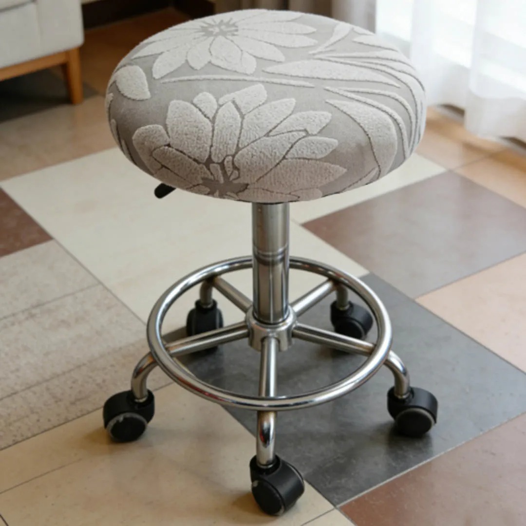 ผ้าคลุมเก้าอี้บาร์ลายดอกคามิลเ - Home Bar Seating บทวิจารณ์และราคา
