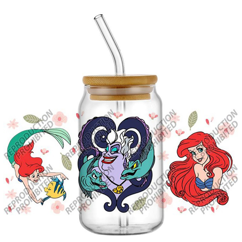 สติกเกอร์ลายการ์ตูนแอเรียลยอดน - Old Fashioned Glass บทวิจารณ์และราคา