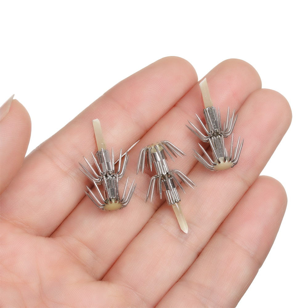 ตะขอตกปลาสแตนเลสสองชั้น5ชิ้นร่ - Jigger Double Sided บทวิจารณ์และราคา