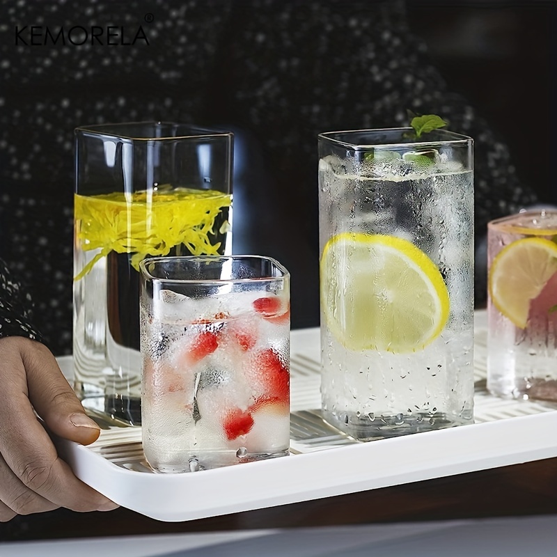 4ชิ้นแก้วถ้วยดื่มน้ำแก้วสูงบาง - Highball Glass Set บทวิจารณ์และราคา