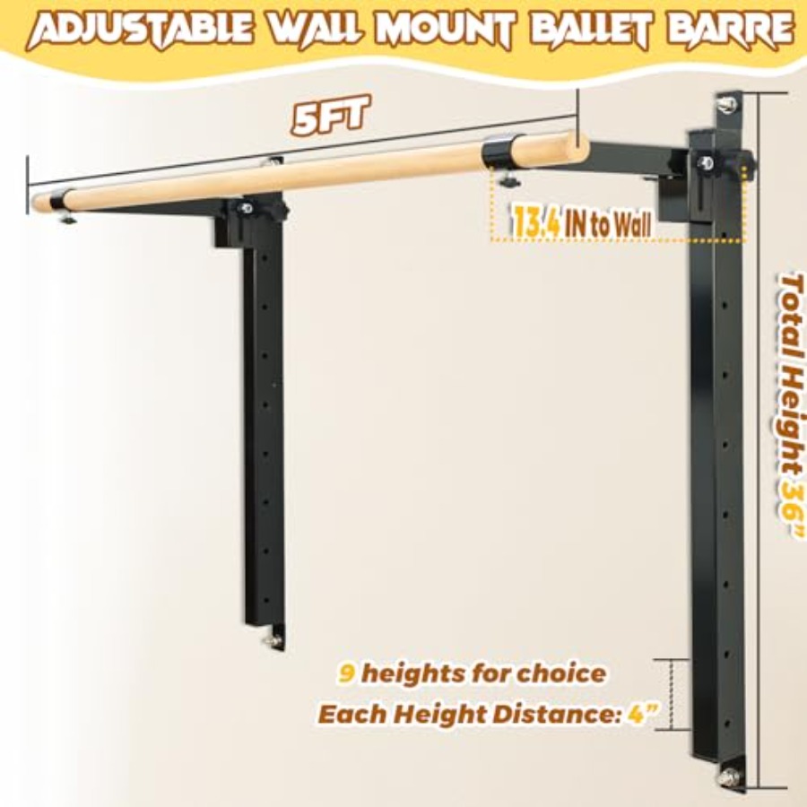 บาร์บาร์เรติดผนัง ปรับความสูงไ - Home Bar And Gym บทวิจารณ์และราคา