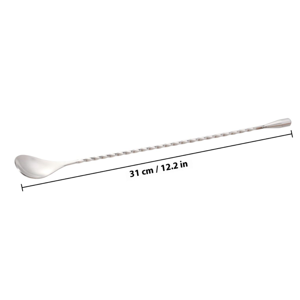 ช้อนบาร์สเตนเลส 304 แบบมีเกลีย - Bar Spoon Twisted บทวิจารณ์และราคา