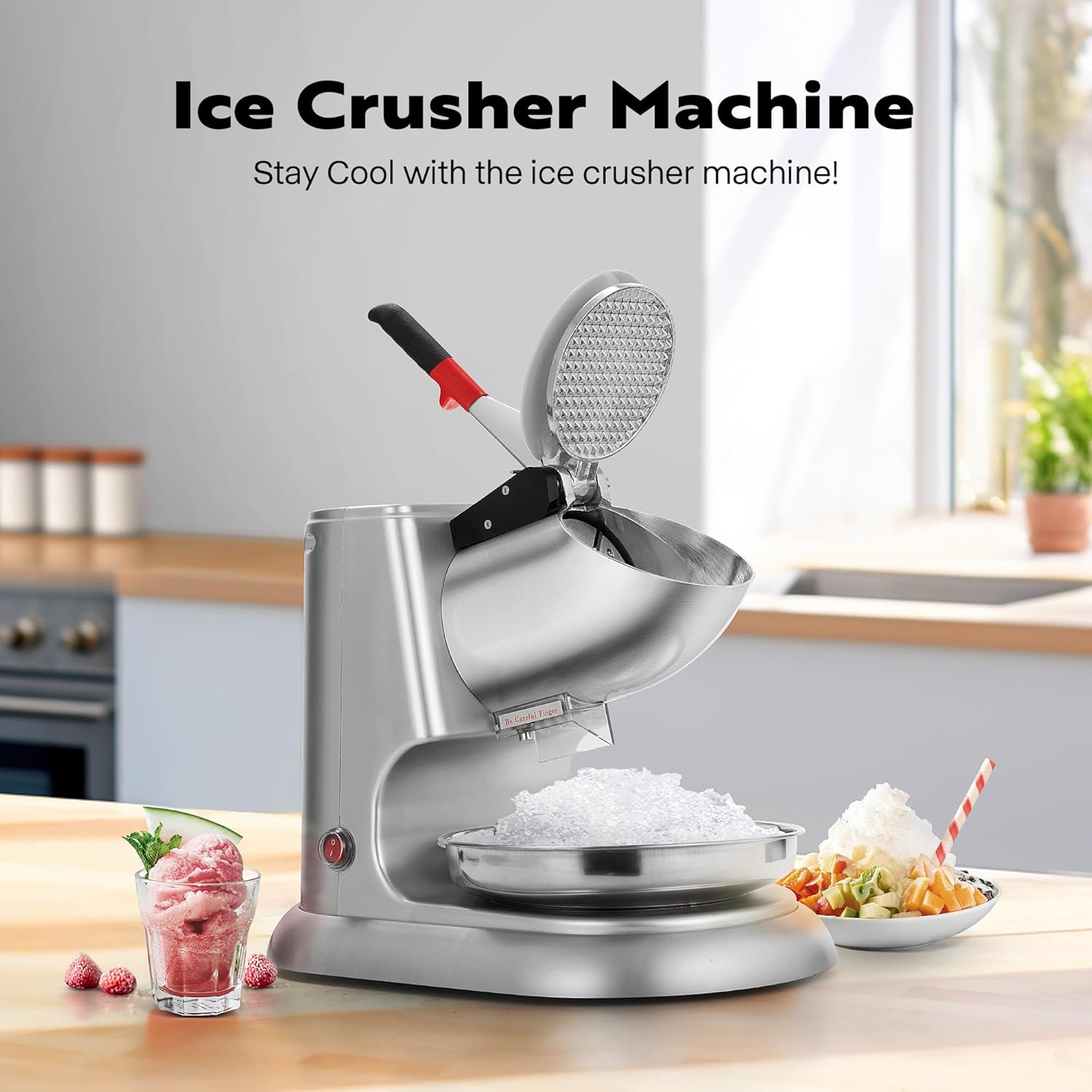 เครื่องบดน้ำแข็งแบบใบมีดคู่ ขน - Ice Pick Pick บทวิจารณ์และราคา
