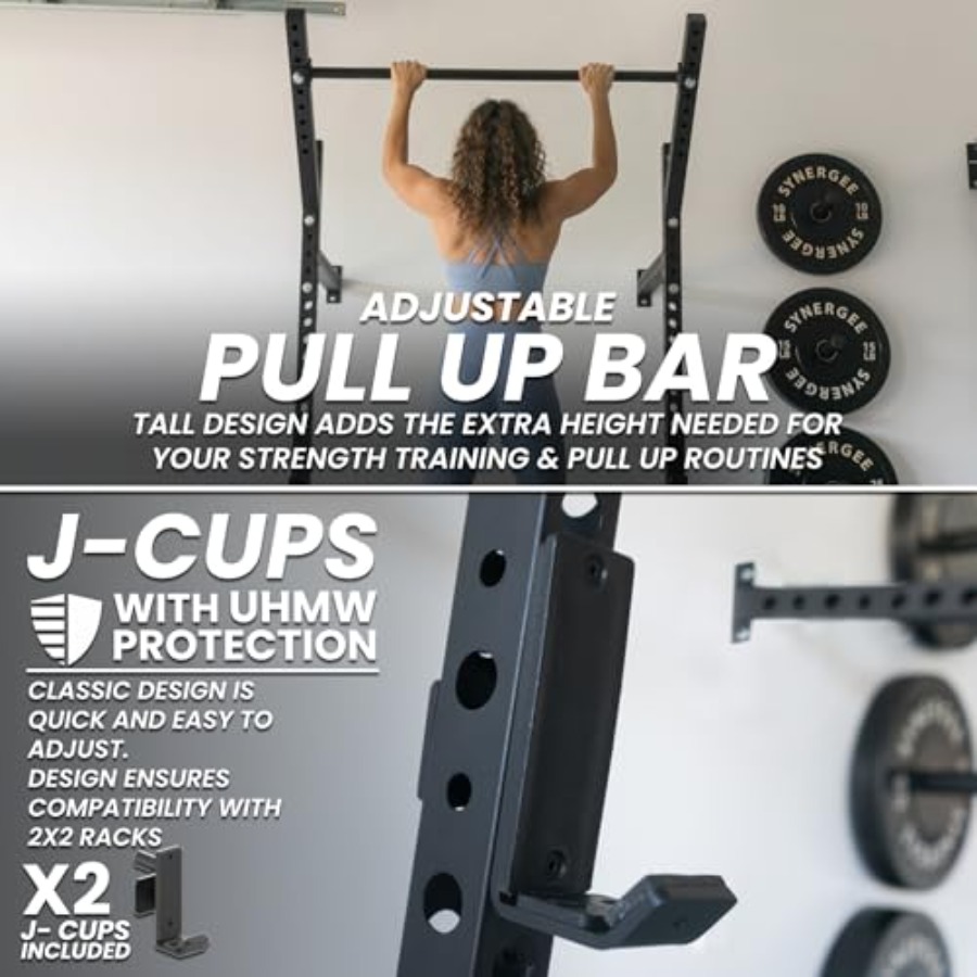 แร็คสควอทติดผนังสำหรับใช้ในยิม - Home Bar And Gym บทวิจารณ์และราคา