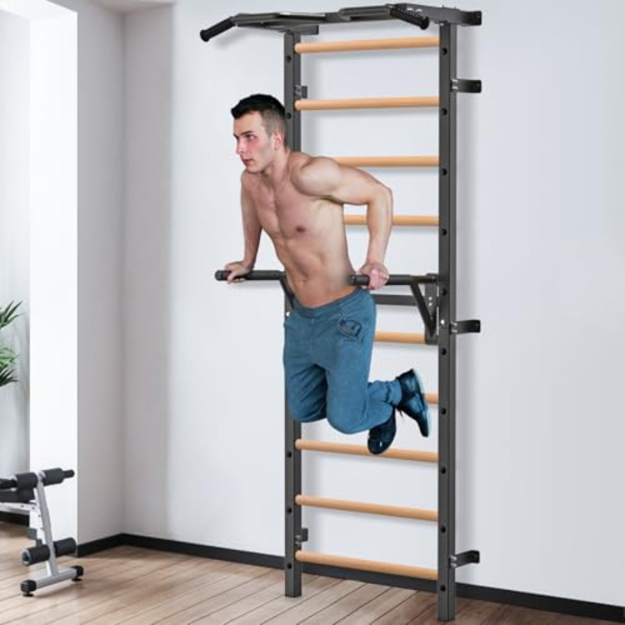 บาร์โหนติดผนังสำหรับยิมนาสติก  - Home Bar And Gym บทวิจารณ์และราคา