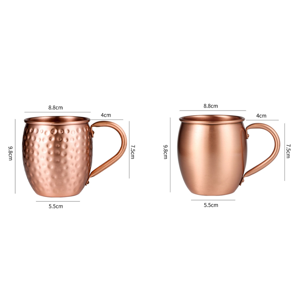 แก้วมัค100% ทองแดงบริสุทธิ์ขนา - Mule Copper Mug บทวิจารณ์และราคา