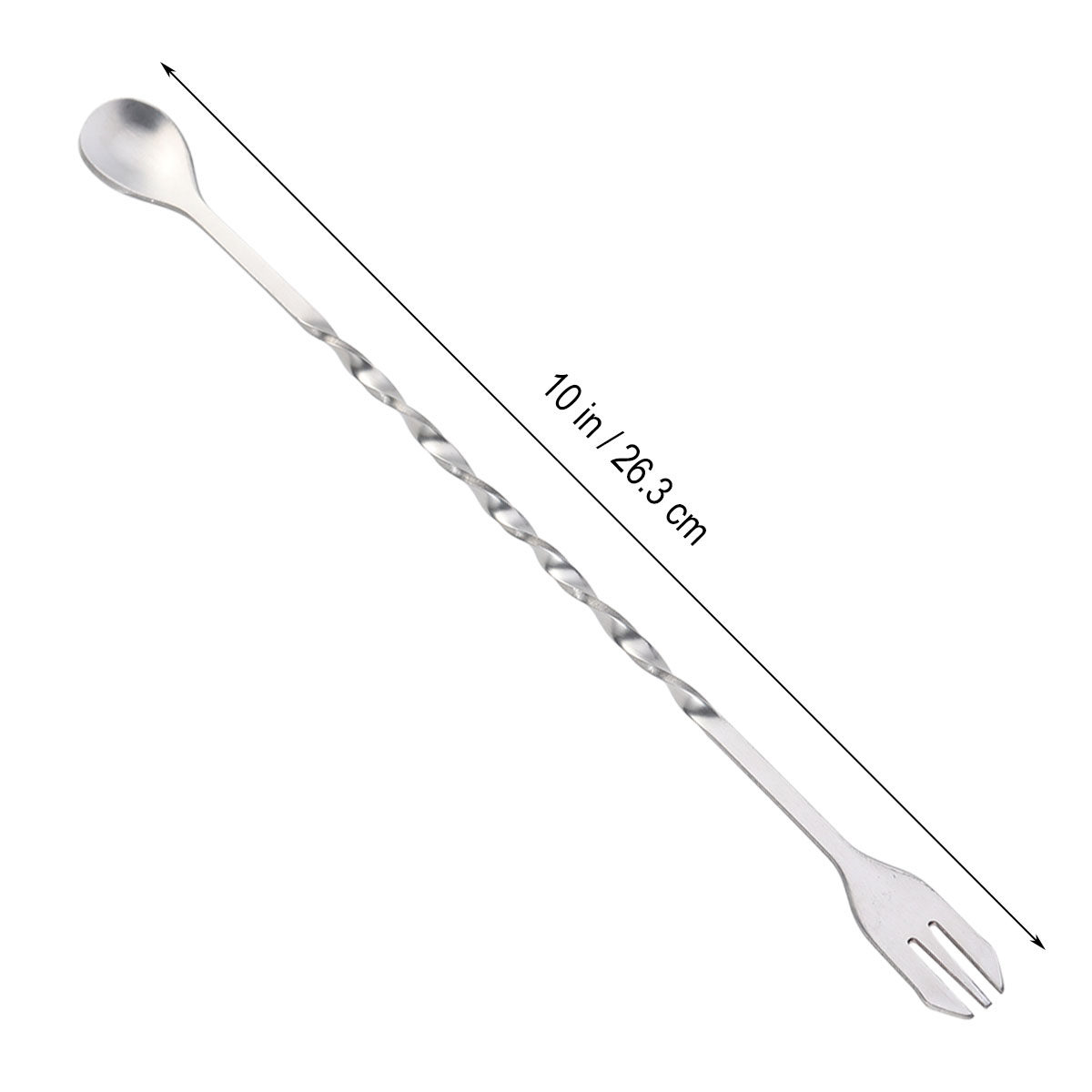 ช้อนสแตนเลส 304 สำหรับค็อกเทล  - Bar Spoon Twisted บทวิจารณ์และราคา