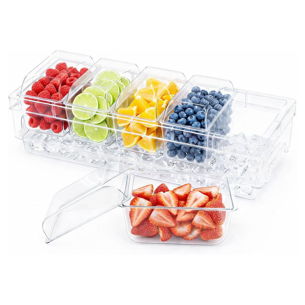 A1846K ภาชนะใส่เครื่องปรุงแบบแ - Garnish Tray Set บทวิจารณ์และราคา