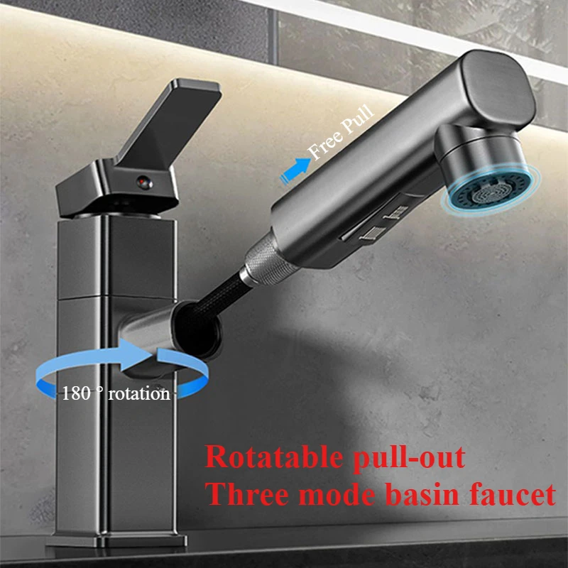 ดึงออกห้องน้ําก๊อกน้ําร้อนและเ - Home Bar Sink บทวิจารณ์และราคา