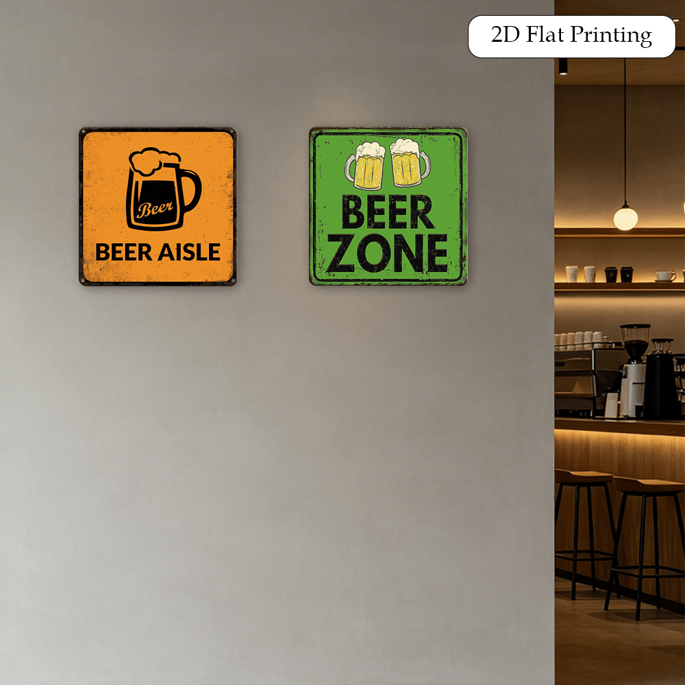ชุดป้ายโลหะตกแต่งบาร์ลายแก้วเบ - Home Bar Lounge บทวิจารณ์และราคา