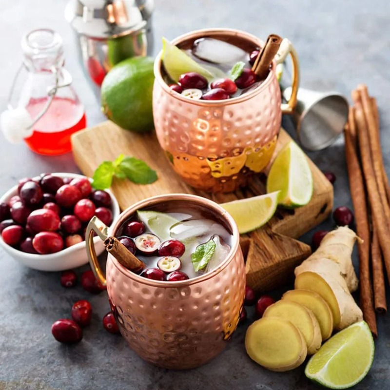 แก้วค็อกเทล 1-6 ชิ้น แก้วมอสโก - Mule Copper Mug บทวิจารณ์และราคา