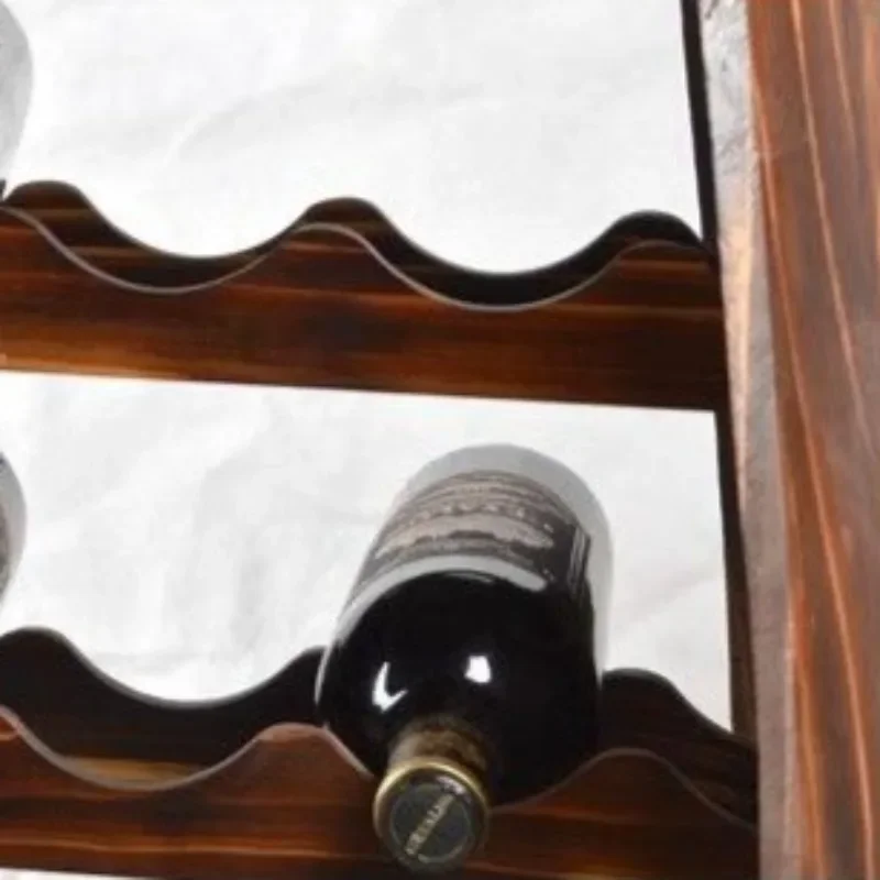 ชั้นวางไวน์ไม้เนื้อแข็ง รูปทรง - Home Bar Shelves บทวิจารณ์และราคา