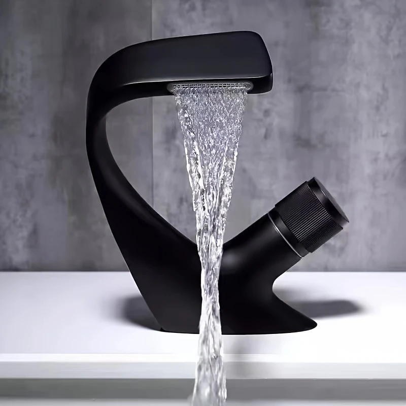 ก๊อกน้ำอ่างล้างหน้าทองแดงสีดำแ - Home Bar Sink บทวิจารณ์และราคา