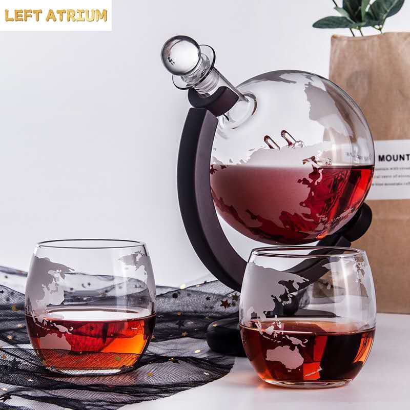 ขวดแก้วทรงกลม, ชุดวิสกี้, ขวดไ - Decanter Globe Set บทวิจารณ์และราคา