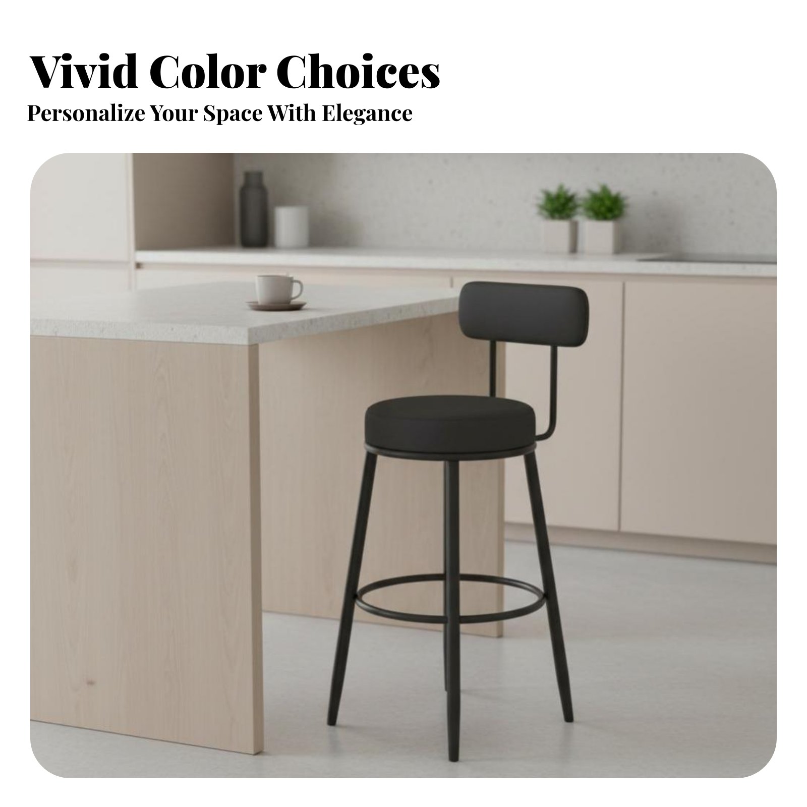 เก้าอี้บุผ้าหุ้มเบาะพร้อมพนักพ - Home Bar Seating บทวิจารณ์และราคา