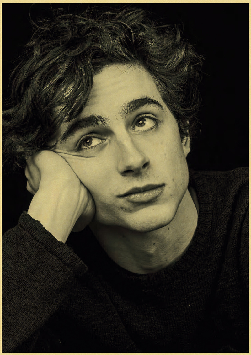 Timothee chalamet โปสเตอร์ภาพว - Home Bar And Theater บทวิจารณ์และราคา