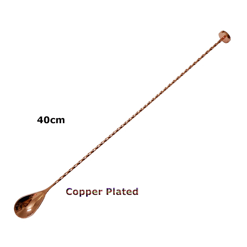 จัดส่งฟรี40ซม.สแตนเลสสตีลช้อนค - Bar Spoon Twisted บทวิจารณ์และราคา