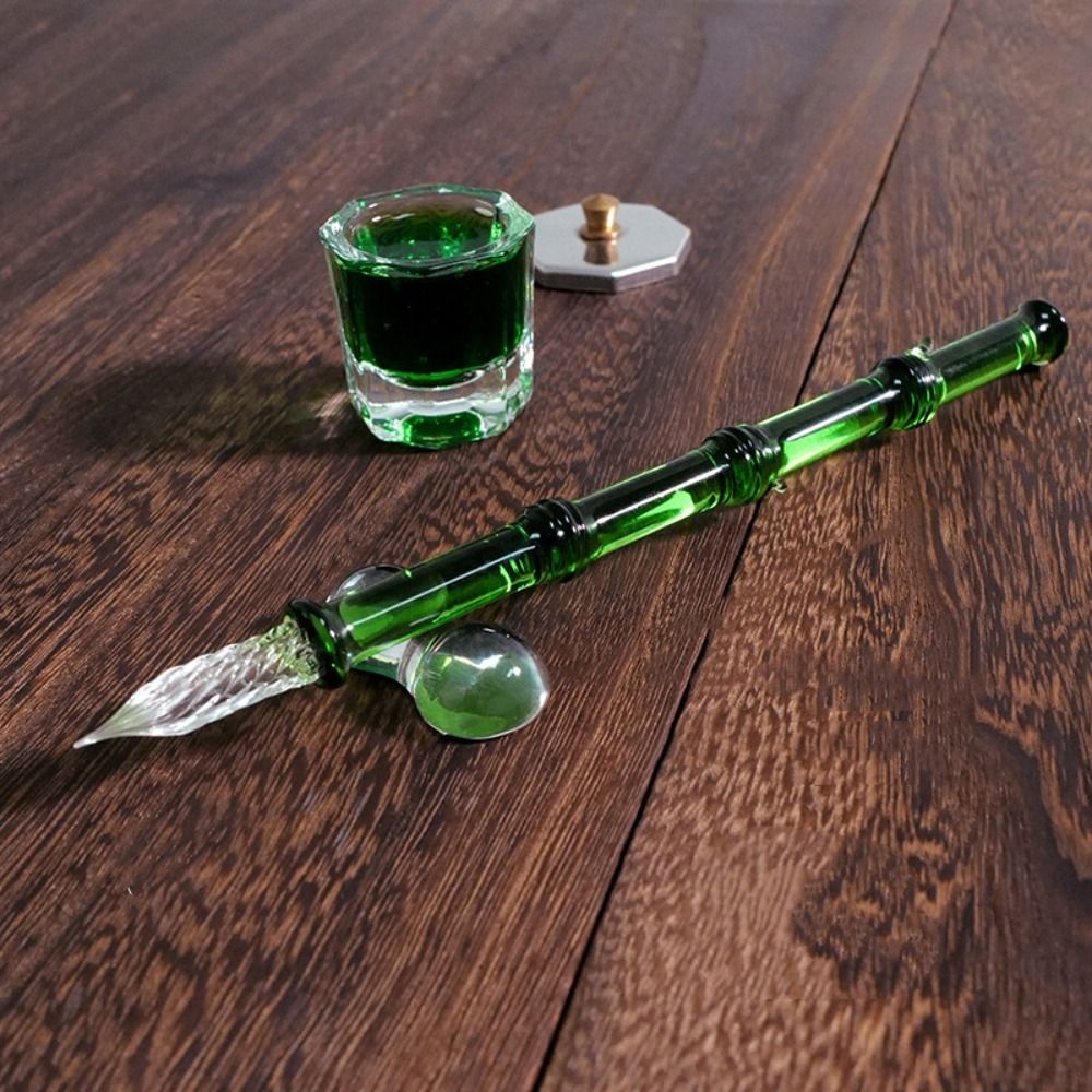 ปากกาจุ่มหมึกแก้วสำหรับเด็ก ปา - Old Fashioned Glass บทวิจารณ์และราคา