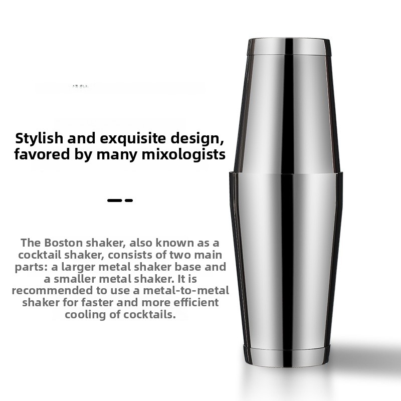 ชุดเครื่องมือบาร์สเตนเลสสตีล ช - Boston Shaker Set บทวิจารณ์และราคา