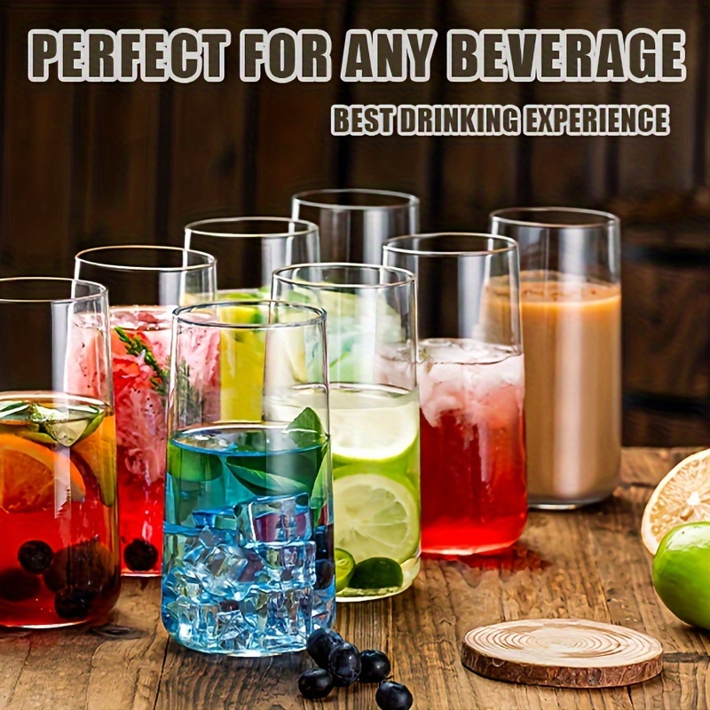 แก้วกาแฟแก้ววิสกี้ทรงสูง6ชิ้นพ - Highball Glass Set บทวิจารณ์และราคา