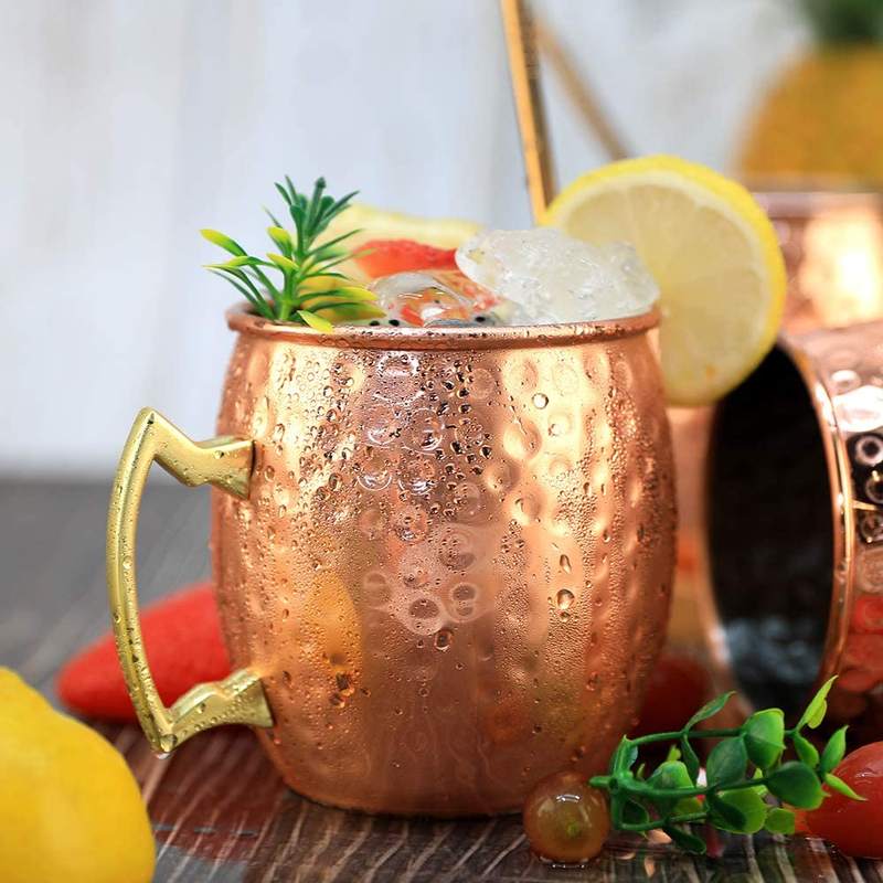 แก้วมัลติฟังก์ชั่นสแตนเลสสตีลเ - Mule Copper Mug บทวิจารณ์และราคา