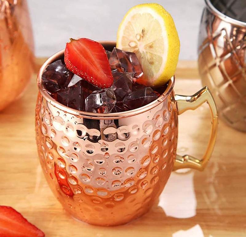 แก้วมัลติฟังก์ชั่นสแตนเลสสตีลเ - Mule Copper Mug บทวิจารณ์และราคา