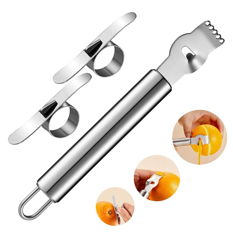ที่ขูดเปลือกมะนาว 3 ชิ้น ที่ปอ - Peeler Channel Knife บทวิจารณ์และราคา