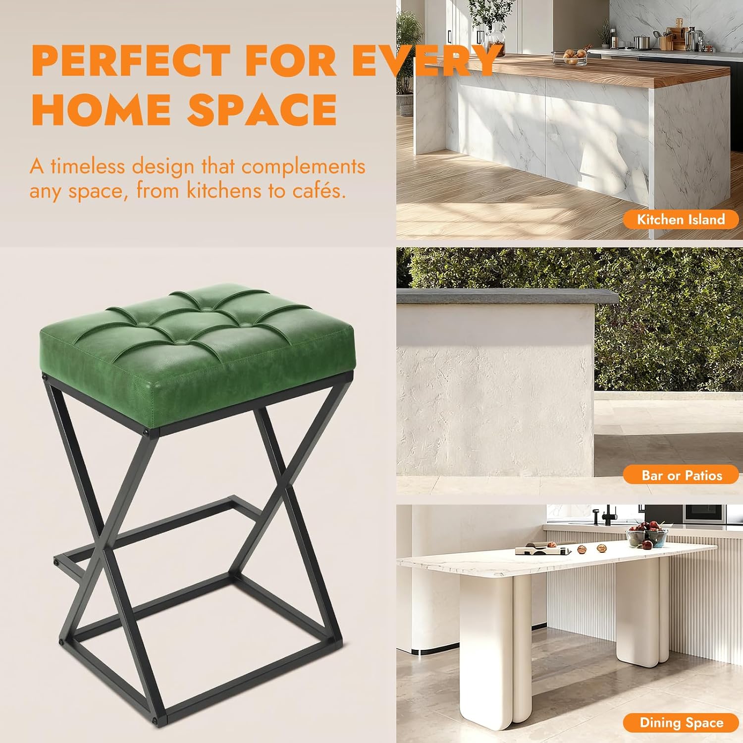 เก้าอี้บาร์หมุนได้ทันสมัย ชุด  - Home Bar Seating บทวิจารณ์และราคา