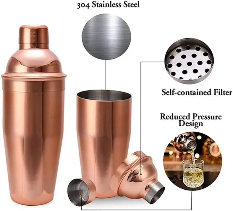 ชุดอุปกรณ์บาร์เทนเดอร์ 12 ชิ้น - Boston Shaker Set บทวิจารณ์และราคา