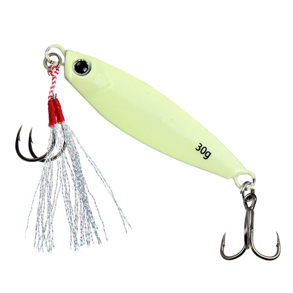 เหยื่อตกปลาเหล็กเรืองแสงแบบใหม - Jigger Double Sided บทวิจารณ์และราคา