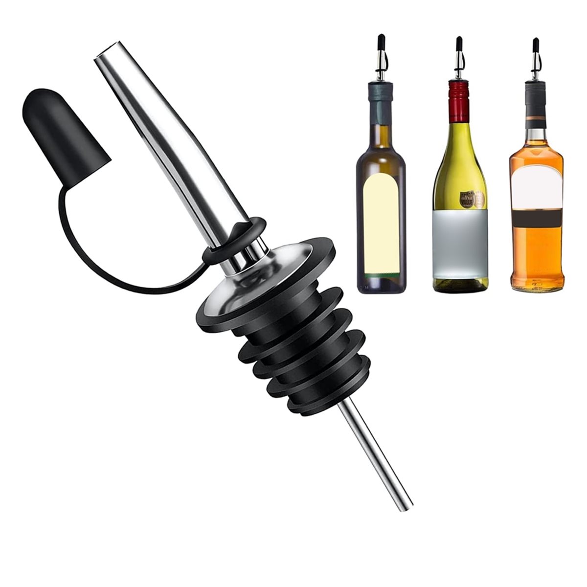 ชุดอุปกรณ์เทของเหลว 24 ชิ้น ทำ - Speed Pourer Cap บทวิจารณ์และราคา