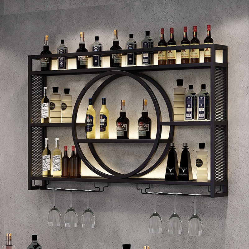 ชั้นวางไวน์ติดผนัง ตู้เก็บไวน์ - Home Bar Stand บทวิจารณ์และราคา
